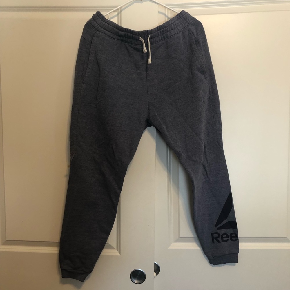Light Gray Reebok Joggers